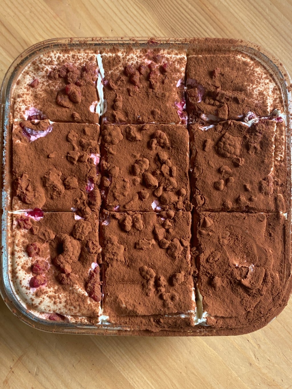 Raspberry Tiramisu