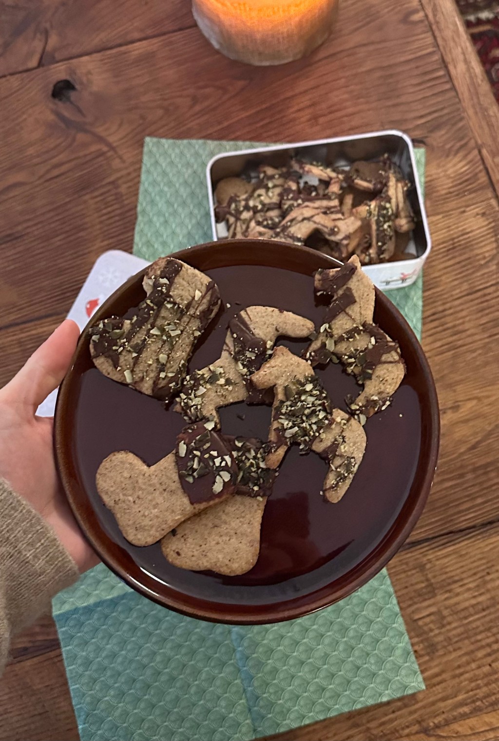 Honey Gingerbread Hazelnut Cut-Out&nbsp;Cookies